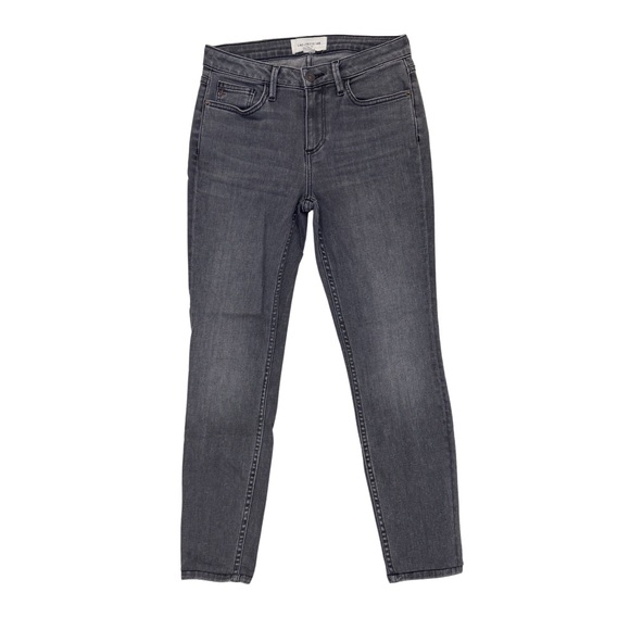 Lafayette 148 New York Denim - Lafayette 148 New York Charcoal Straight Leg Jeans